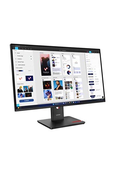 LENOVO THİNKVİSİON T32UD-40 64B0GAR1TK 31.5" UHD 3840X2160 (4K) PİVOT TYPE-C ...