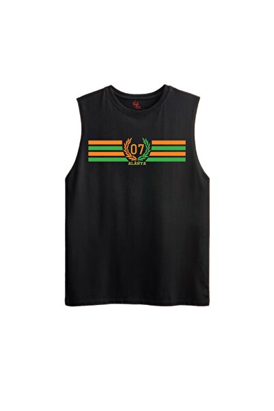 Rabona Fashion Alanya 07 City Series Crew Neck T-Shirt / Zero Sleeve Undershi...