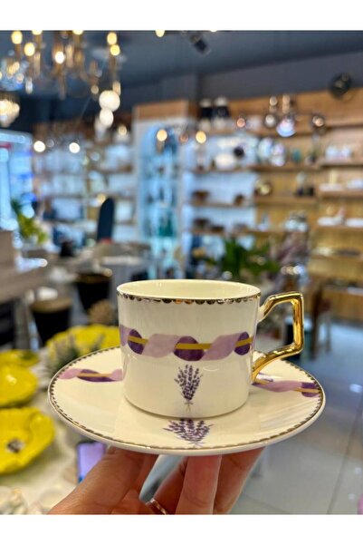 Mikasa Moor LAVANDER MOR TEK KİŞİLİK TÜRK KAHVESİ FİNCANI