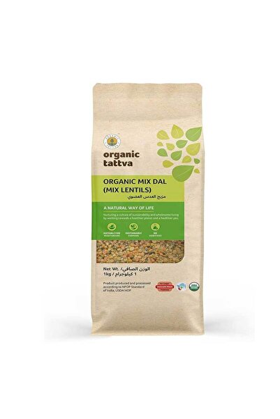 Organic Tattva Organic Premium Balanced Mixed Five Lentils Dal Mix (1kg)
