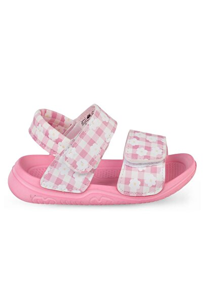 Civil Girls Daisy Printed Sandals Size 21-25 - Pink 24-36 Months