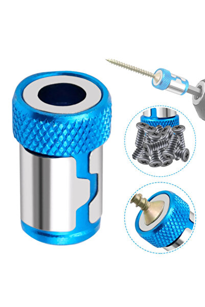 zola Magnetic drill ring, with 1/4 inch adjustable hex lock, steel, 2.4 cm, b...