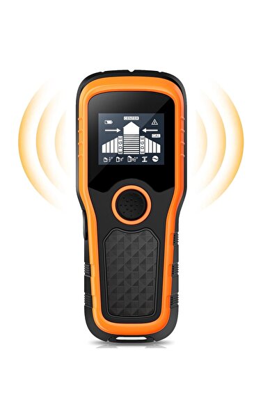 zola Ανιχνευτής ηλεκτρικής/μεταλλικής/ξύλινης εγκατάστασης, LCD, 80 mm, 7,5x3...