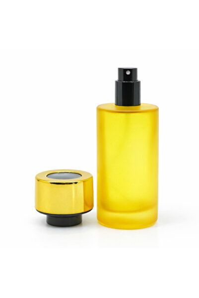 FERDEN FERDA 12 ADET BOŞ CAM PARFÜM ŞİŞESİ; 50 ML, DÖRT RENK (SARI, KIRMIZI, ...