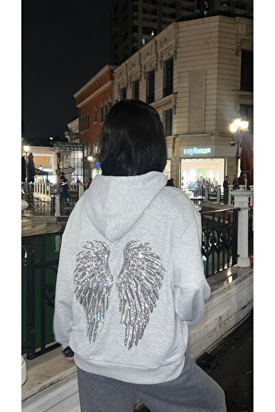 calade tr Premium pullu kanat sweatshirt