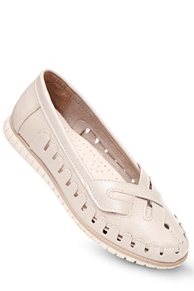 KAPTAN JUNIOR Mother Women's Classic Orthopedic Ballerina Casual Shoes Zslnk 555