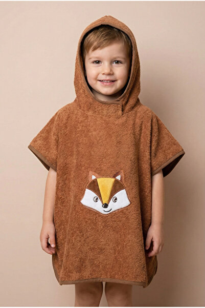 Motif Mağaza **Export Surplus** Embroidered Children's Surfer Poncho Beach To...