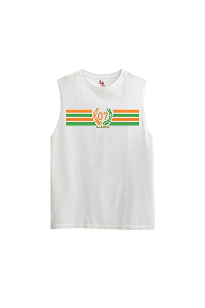 Rabona Fashion Alanya 07 City Series Crew Neck T-Shirt / Zero Sleeve Undershi...