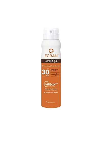 Ecran Sunscreen spray for face and body SUNNIQUE SPF30 75 ml