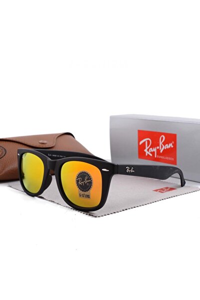 Ray-Ban Men's Sunglasses High-end Sunglasses Black Frame with Lenses