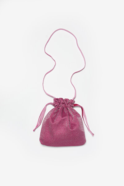 Le Mabelle Fuchsia Glitter Girls' Bag