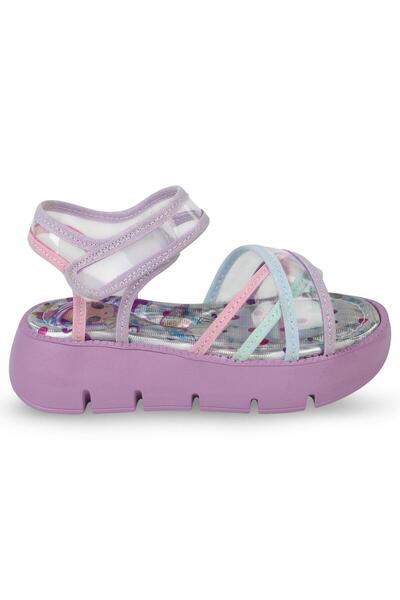 Civil Girls Toc cu platformă 26 - Sandale - Liliac