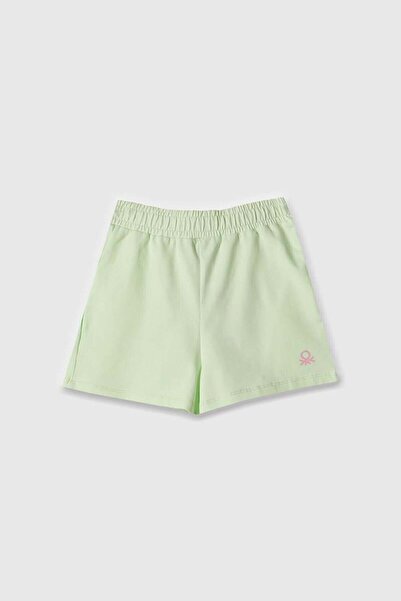 Benetton Girl's Mint Shorts
