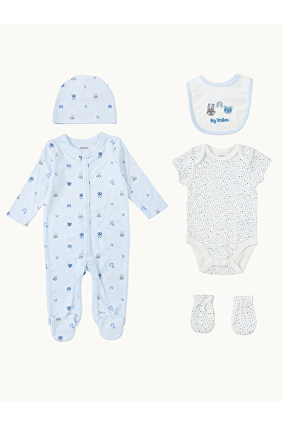 Infancie By Styli 5-Piece Little Laughs Baby Outfit Set
