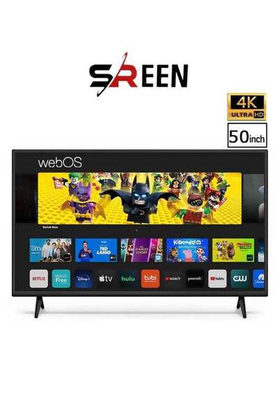 sreen Sirin 50 Inch Smart LED TV - 4K Smart - Web OS with Magic Remote