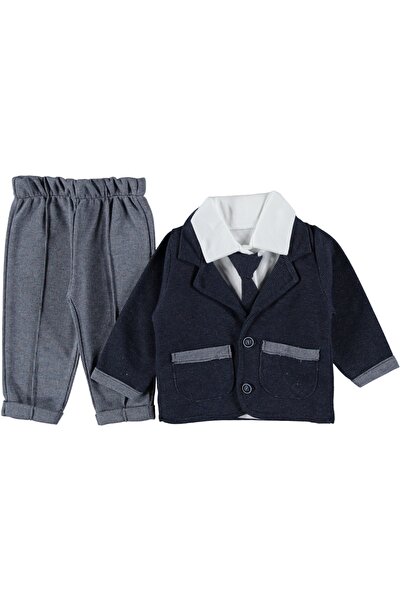 MBK GARDEN Baby Boy Stylish Jacketed Holiday Suit