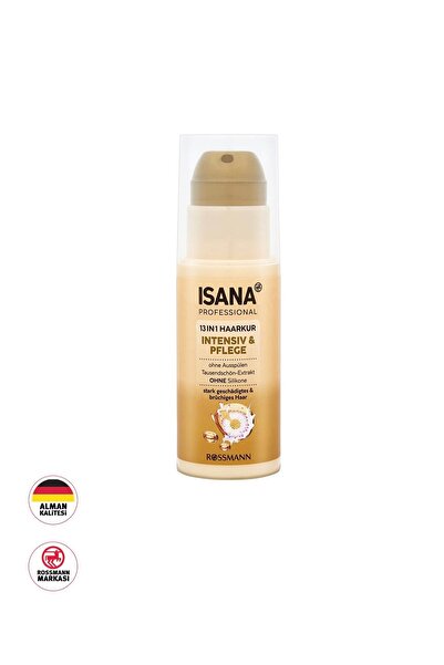 Isana Professional Nemlendirici ve Yogun Bakım Saç Bakım Kürü 13'u 1 Arada / ...