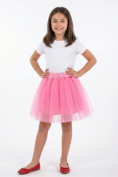 kinderos Girls' Tutu Skirt with Elastic Waist - 26Y 1621