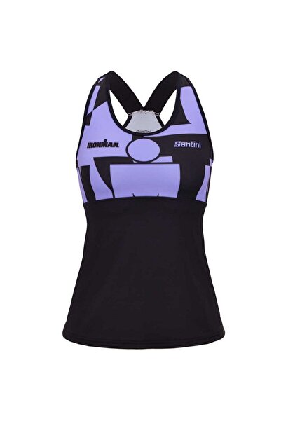 Santini Maiou triatlon dama Enigma X Ironman-Negru/Lila-S