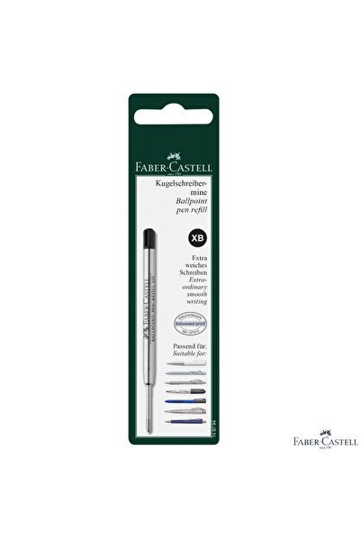 Faber Castell Rezervă neagră pentru stiloul Faber-Castell, vârf metalic XB (e...