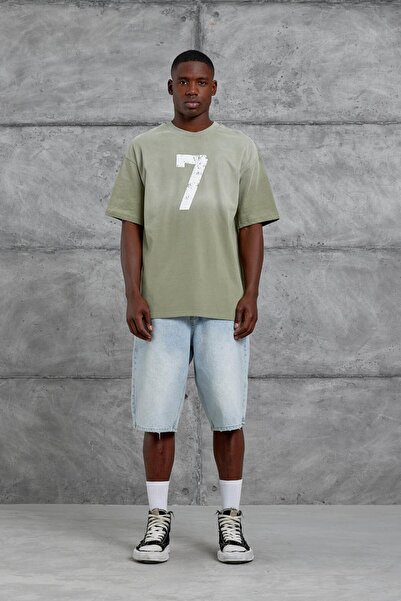 NOMARC Khaki Size 7 Oversize Tshirt