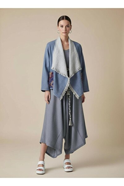 Su Koleksiyon Chaput Muslin Mini Cardigan