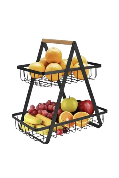 AT Performance Fruit basket, AT PERFORMANCE® decorative, Metal, 2 tiers