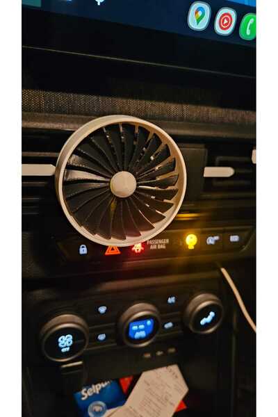 Triforge3D 3D Türbin Tasarım Araç Klima Kokusu | Yeniden Doldurulabilir | Maz...