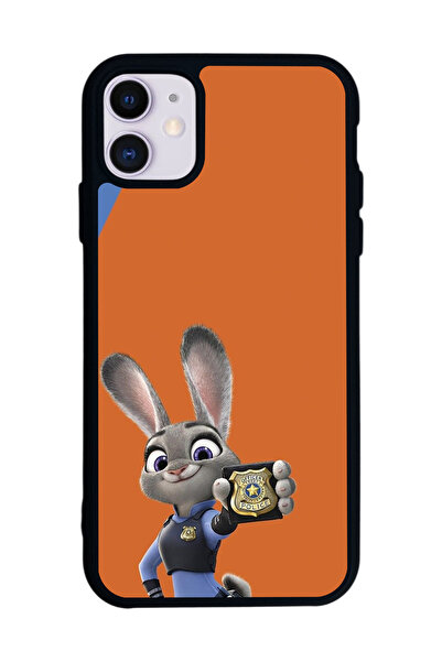 BGAKSESUAR iPhone 11 Uyumlu Zootropolis Tasarımlı Glossy Premium Kılıf