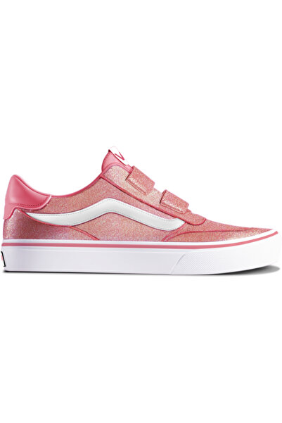 Vans Brooklyn Ls V Kids Pink Sneaker Shoes Vn000Ekgfuo1