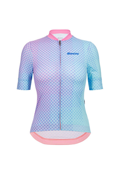 Santini Tricou ciclism dama Paws-Turcoaz-XS