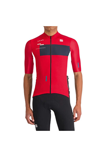 Sportful Men's cycling jersey Breakout Supergiara-Red/Black-L