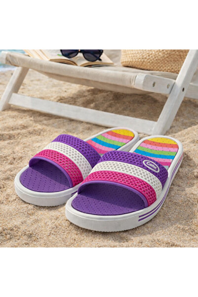 AYLASYA Calx Kadın Masaj Tabanlı Plaj Havuz Terliği