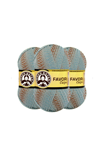Ören Bayan Örenbayan Favorite Caipo Hand Knitting Yarn 100 Gr 3 Pieces 222
