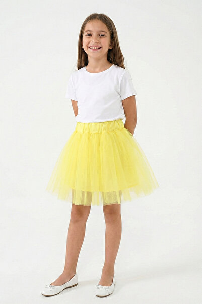 kinderos Girls' Tutu Skirt with Elastic Waist - 26Y 1621