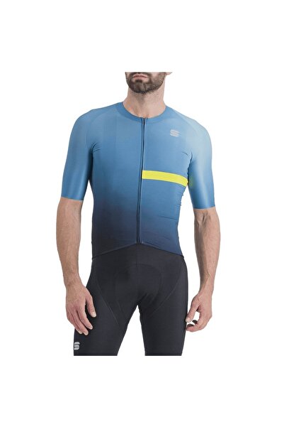 Sportful Tricou ciclism bărbătesc Bomber-Albastru/Bleumarin-M