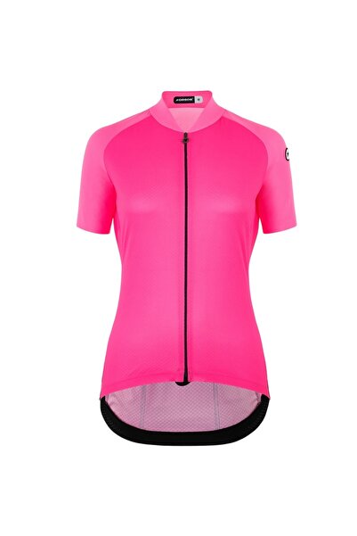 Assos UMA GT C2 Evo women's cycling jersey-Pink/Black-M