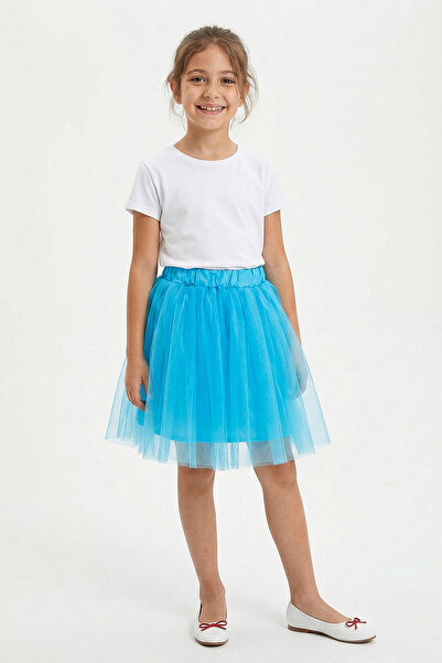 kinderos Girls' Tutu Skirt with Elastic Waist - 26Y 1621