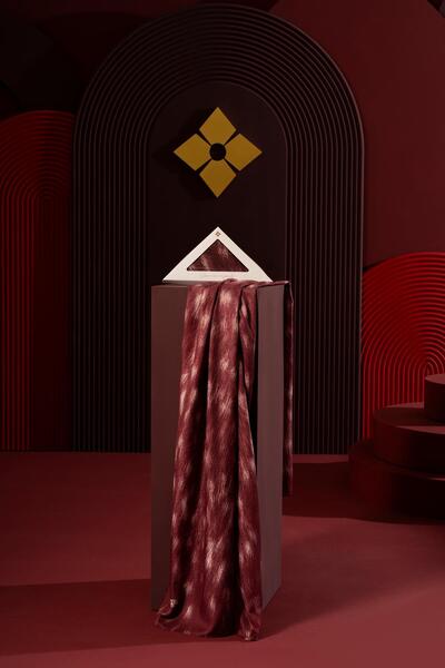 JAWEL Kadın Ceylan Desen Soft Şal