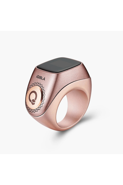 iqibla Zikr Flex Pro Smart Ring Tasbih Counting – Rose Gold