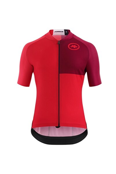 Assos Tricou ciclism barbati Mille GT C2 Evo Stahlstern-Rosu/Negru-XL