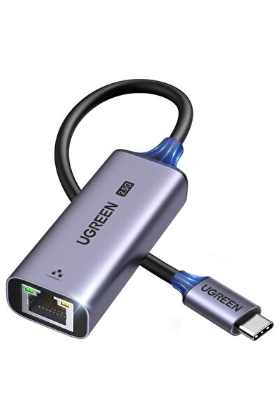 Ugreen USB-C към RJ45 интернет адаптер Ugreen, 1000Mbps, 2.5G
