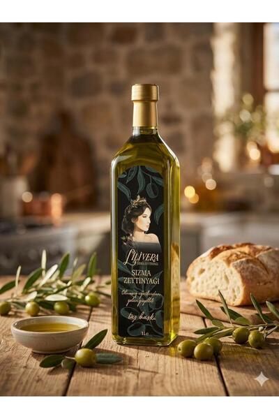 Lilivera / SIZMA ZEYTİNYAĞI / TAŞ BASKI /SOĞUK SIKIM