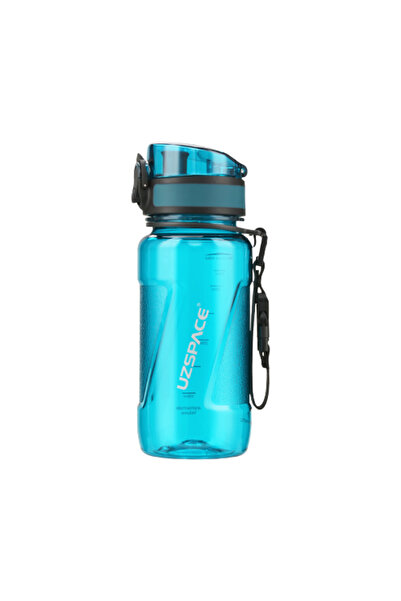 Uzspace Stylish Unique Bottle 440 ml 6054 - Cyan