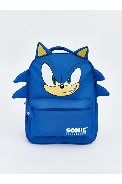 LC Waikiki حقيبة ظهر للأولاد مطبوع برسومات سونيك