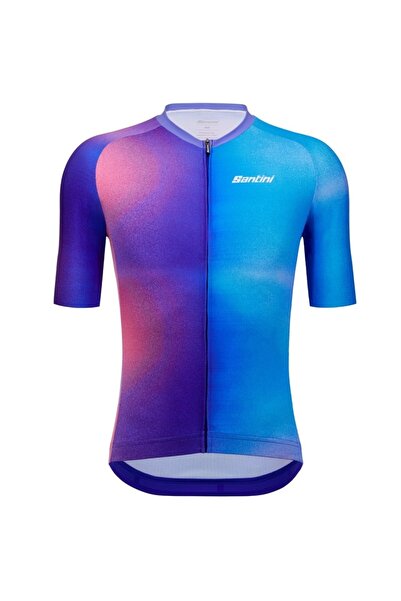 Santini Tricou ciclism Ombra-Bleu/Albastru-XS