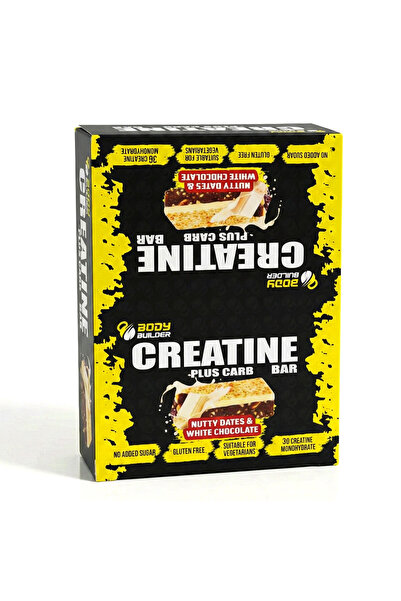 Body Builder لوح كرياتين، علبة تحتوي على 12 قطعة، 3 غرام من مونوهيدرات الكريا...