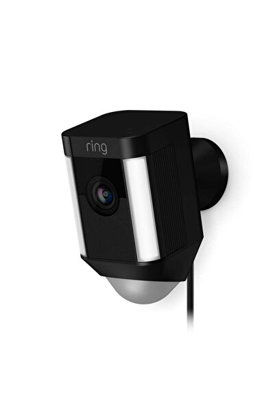 Ring Spotlight Cam Wired - Black