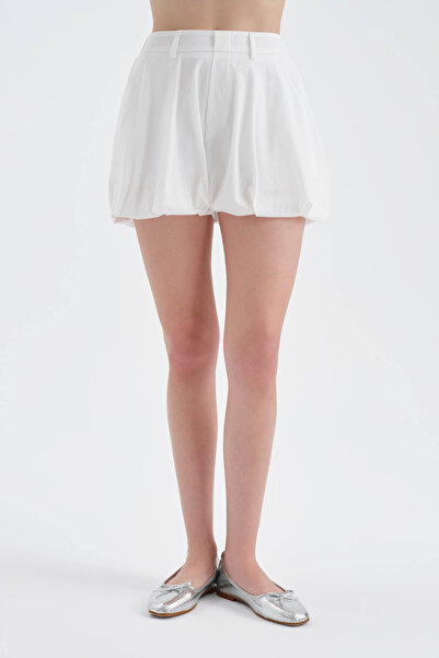 tw3 Γυναικείο σορτς Balloon Fit με επένδυση και ελαστική ζώνη στην πλάτη