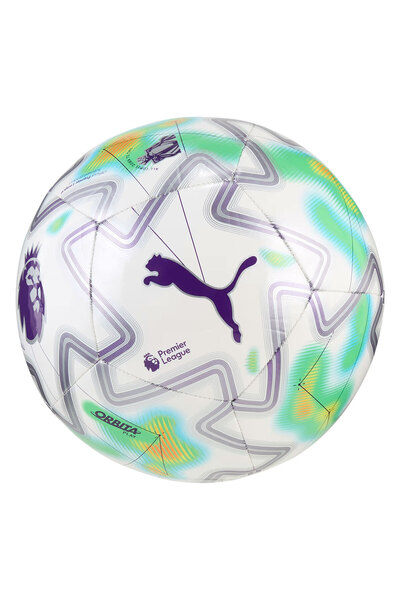 Puma Orbita play 2025/26 premier league thrill unisex white football 08471901